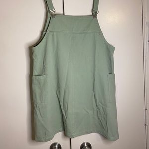 Altar’d State L blue denim overall dress